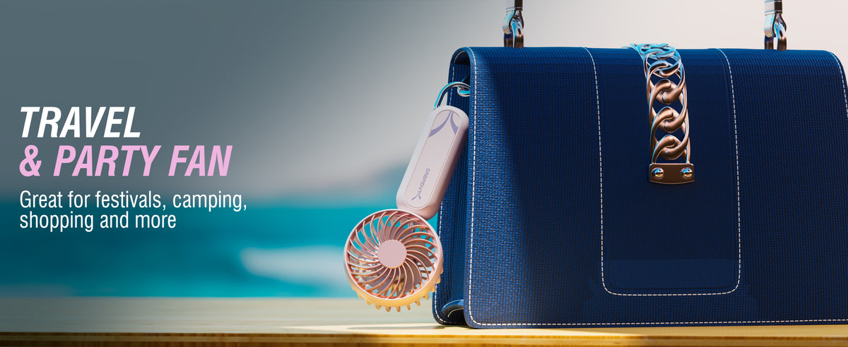 ChillyPop Mini Portable Fan with Hanger