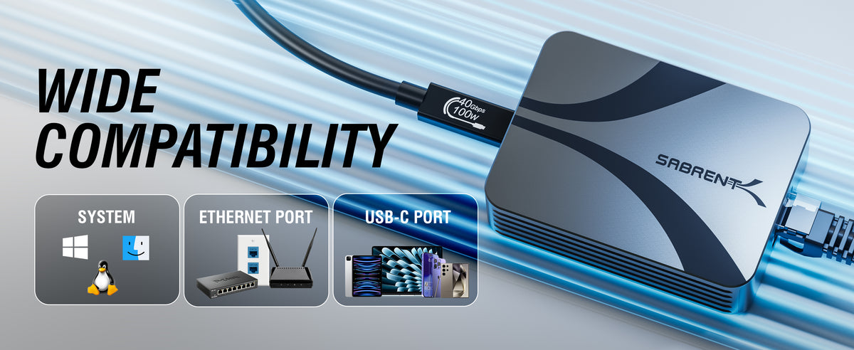 USB4 to 10GbE Network Adapter