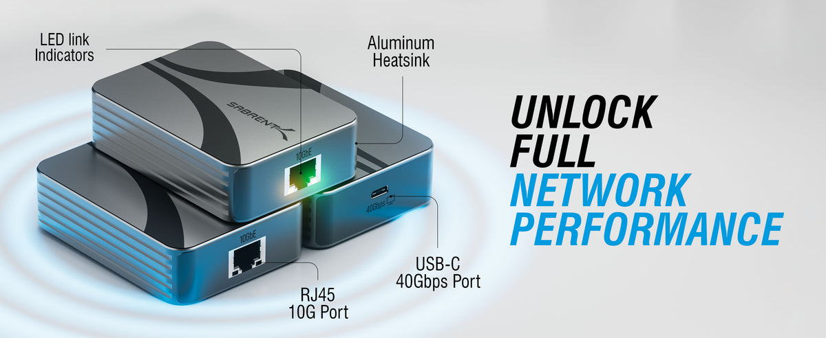 USB4 to 10GbE Network Adapter