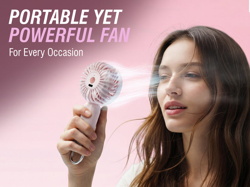 ChillyPop Mini Portable Fan with Hanger