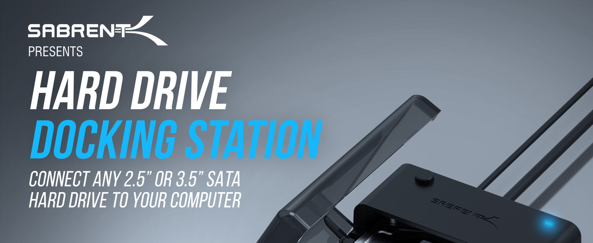 USB 3.0 to SATA External Hard Drive Docking Station