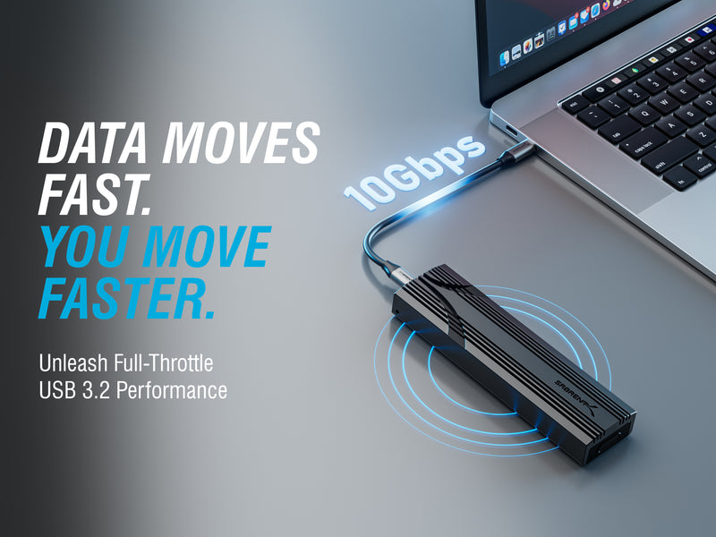USB 3.2 Type-C Tool-free Enclosure