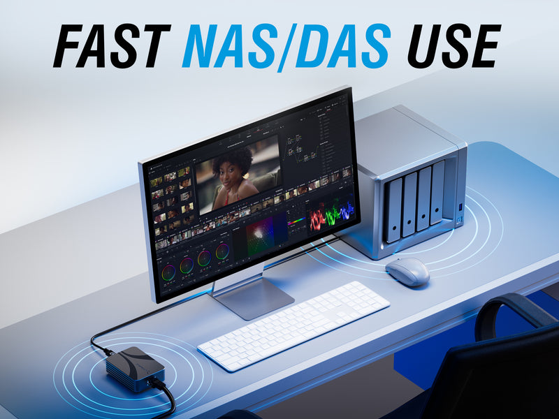 USB4 to 10GbE Network Adapter