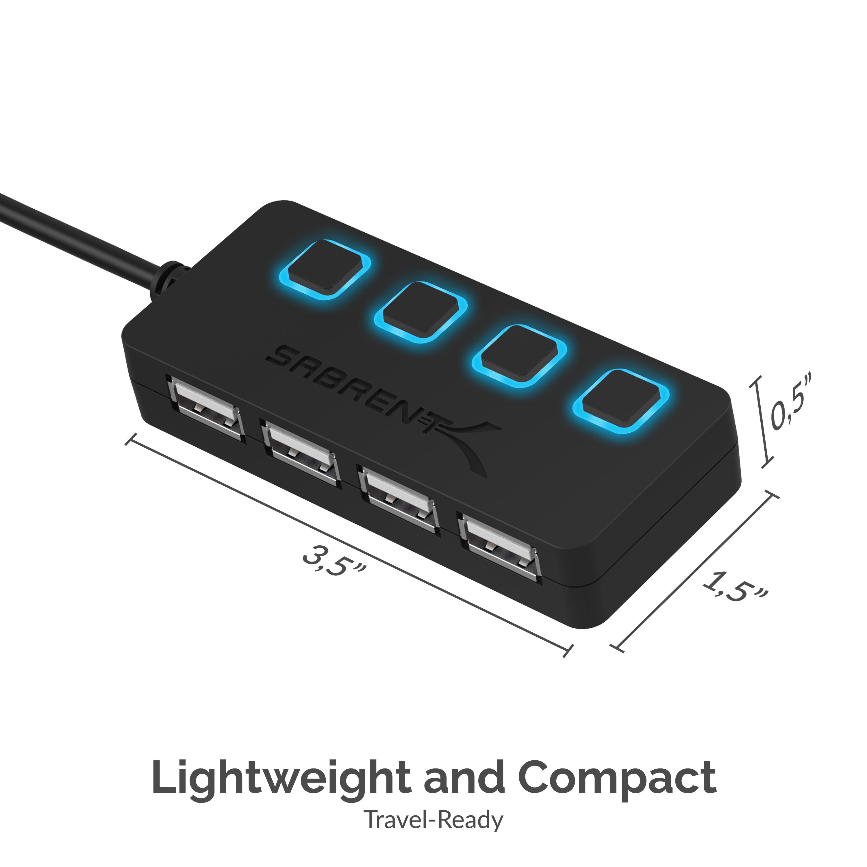 4-Port USB 2.0 Hub