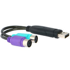 USB to Dual PS/2 Cable