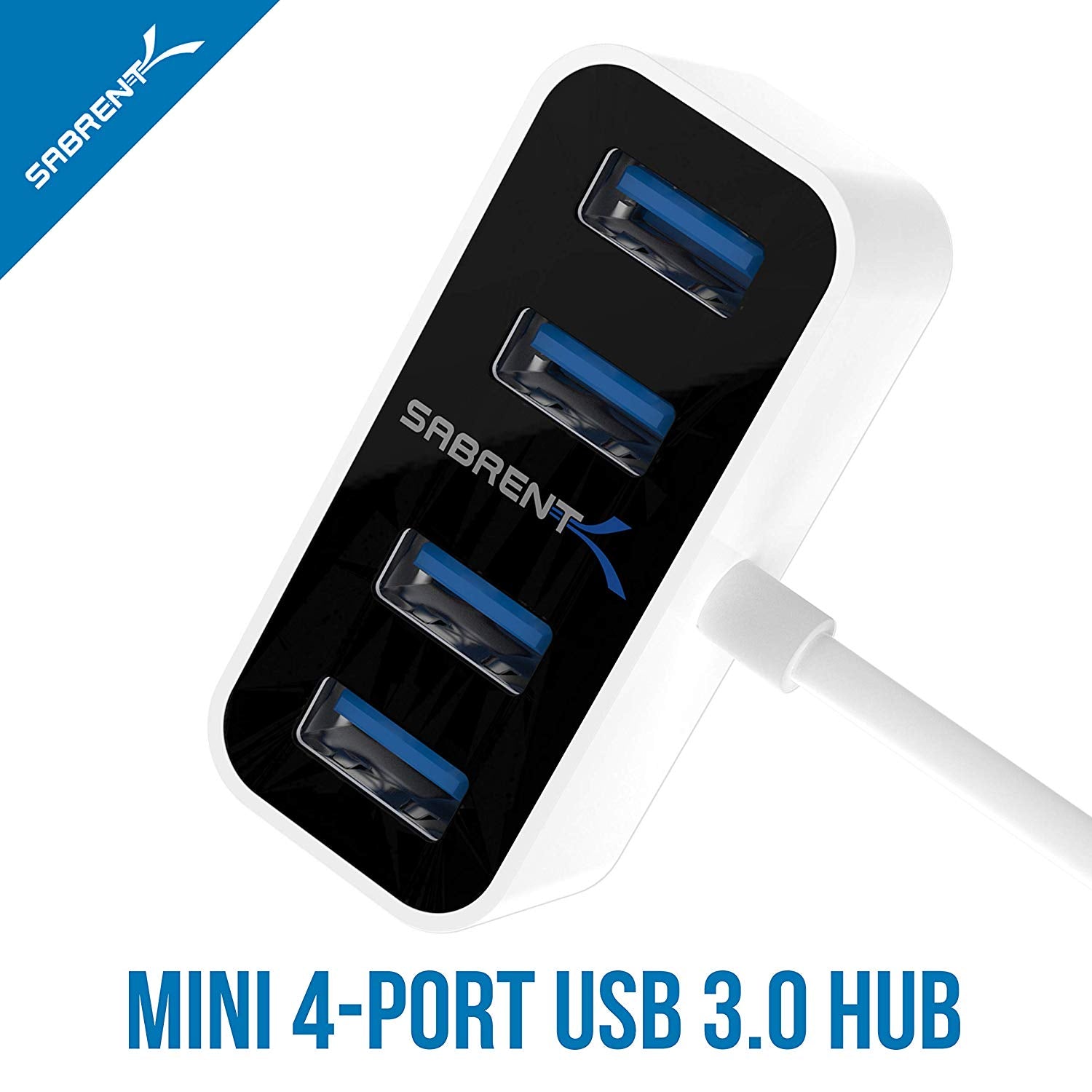 4 Port Mini USB 3.0 Hub