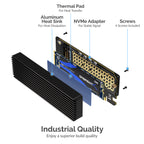 NVMe M.2 SSD to PCIe X16/X8/X4 Card