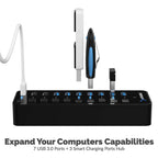 USB 3.0 Hub With Power Switches
