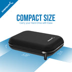 Hard Carrying Case for External 2.5" Hard Drive