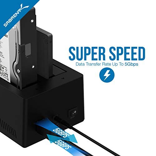 thumbnail image 2 of SABRENT USB 3.0 To SATA External Hard Drive Lay Flat... 2 of 9