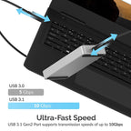 Sabrent Rocket Pro 1TB NVMe USB 3.1 External Aluminum SSD (SB-1TB-NVME)