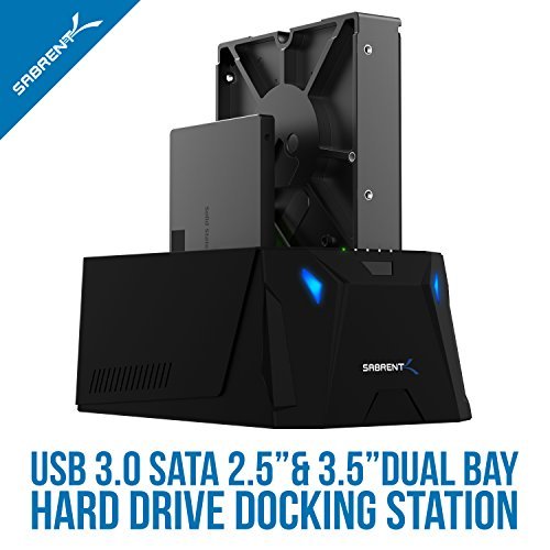 USB 3.0 to SATA Docking Station for 2.5" or 3.5"' HDD/SSD