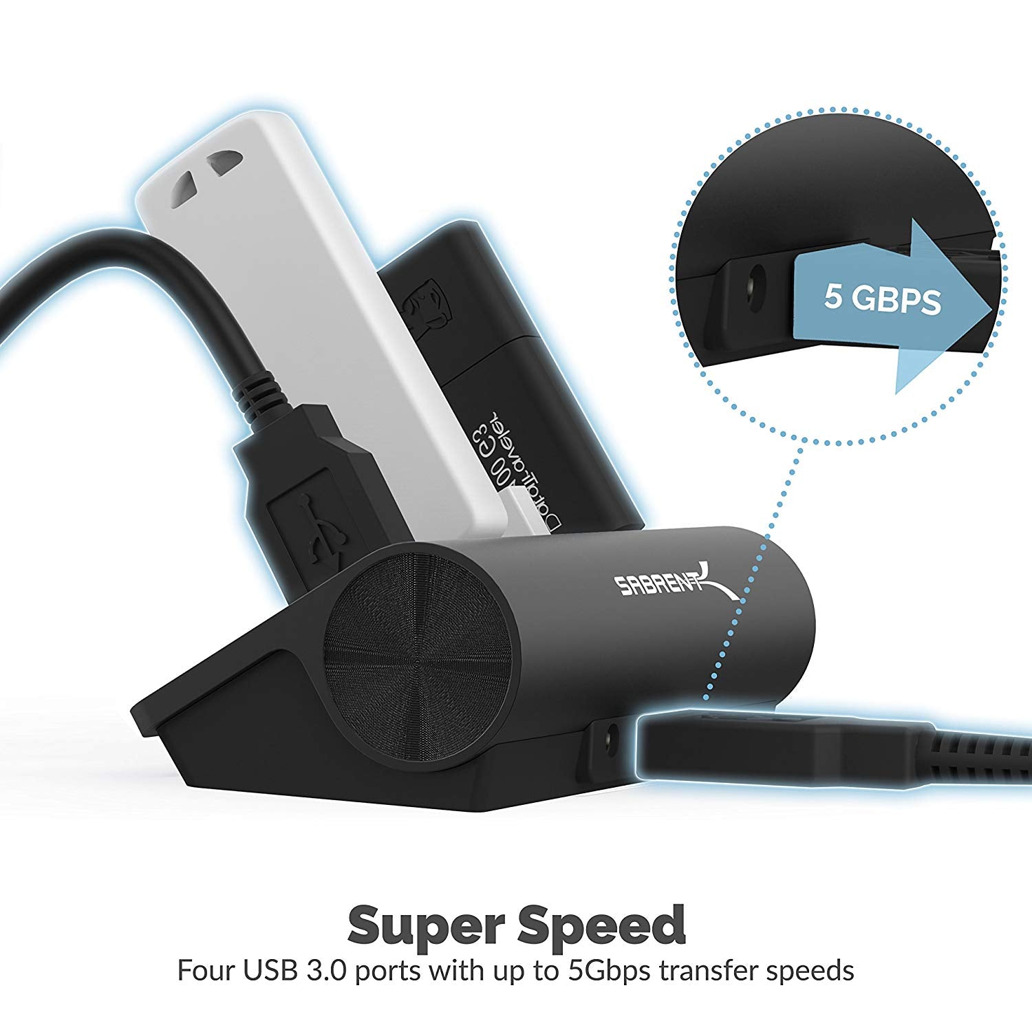 4 Port USB 3.0 Hub