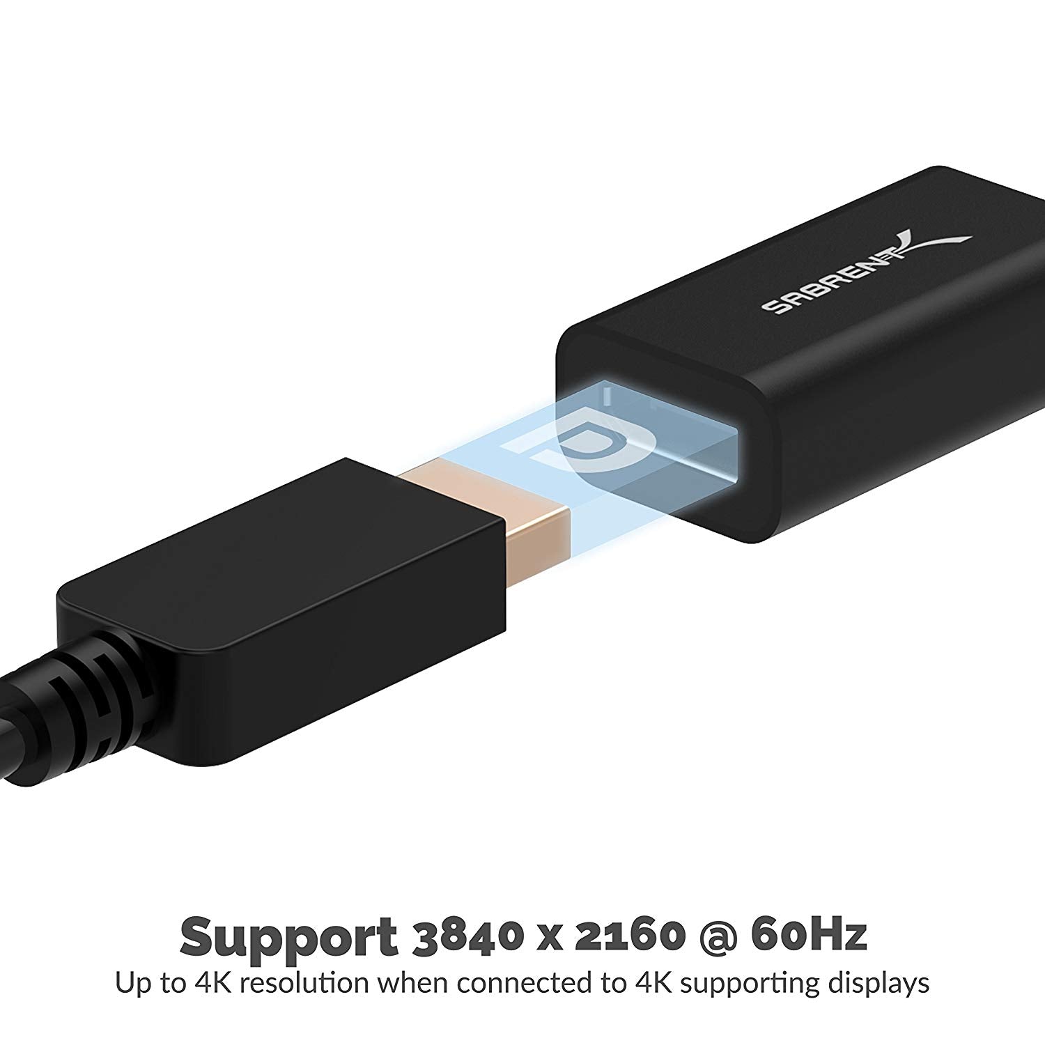 USB 3.1 Type-C to DisplayPort Sabrent