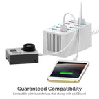 60 Watt (12 Amp) 10-Port Smart USB Rapid Charger
