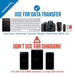 4-Port USB-C to USB 3.0 Mini Portable Hub