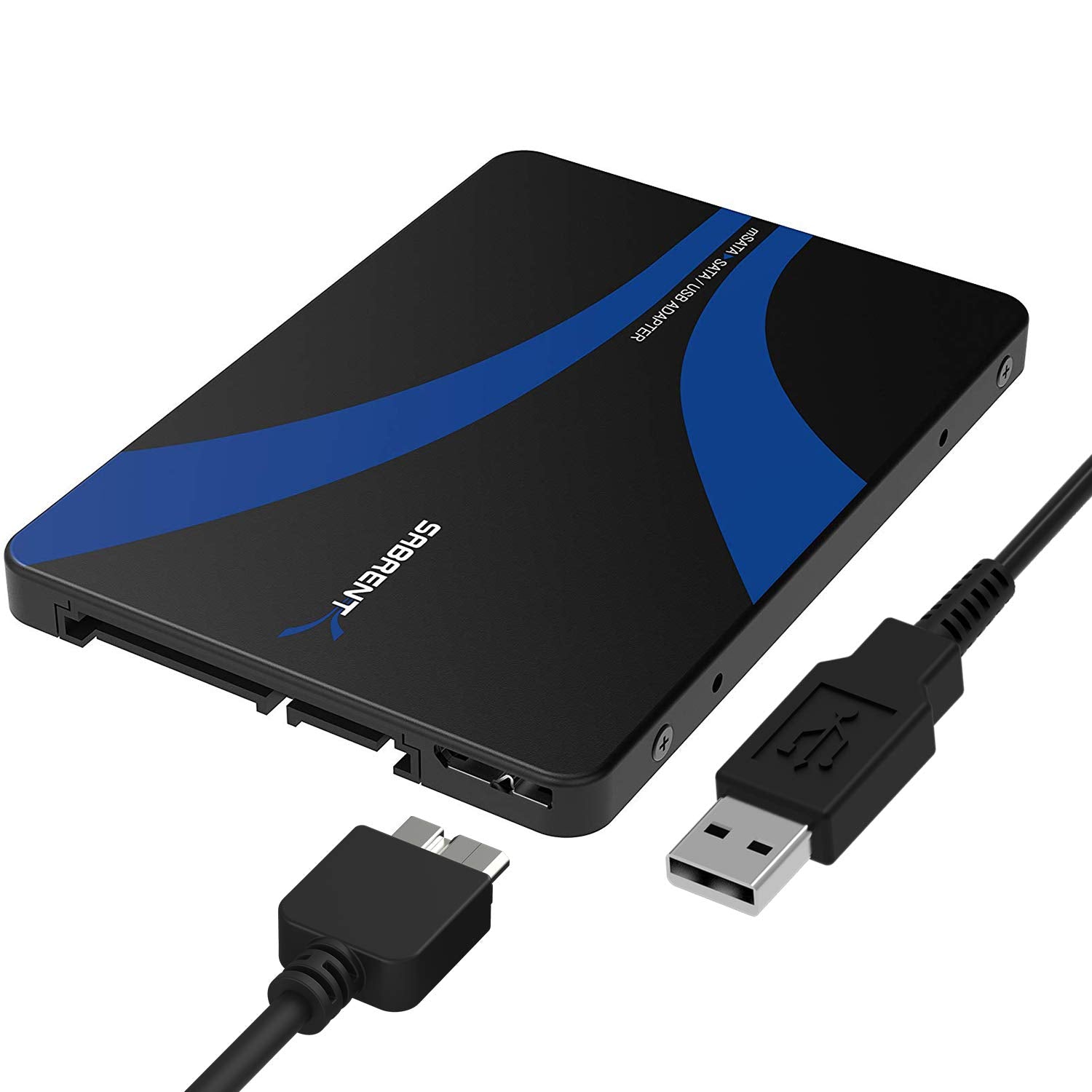 mSATA to USB 3.0/2.5-Inch SATA III Enclosure Adapter