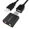 USB Aluminum External Stereo Sound Adapter