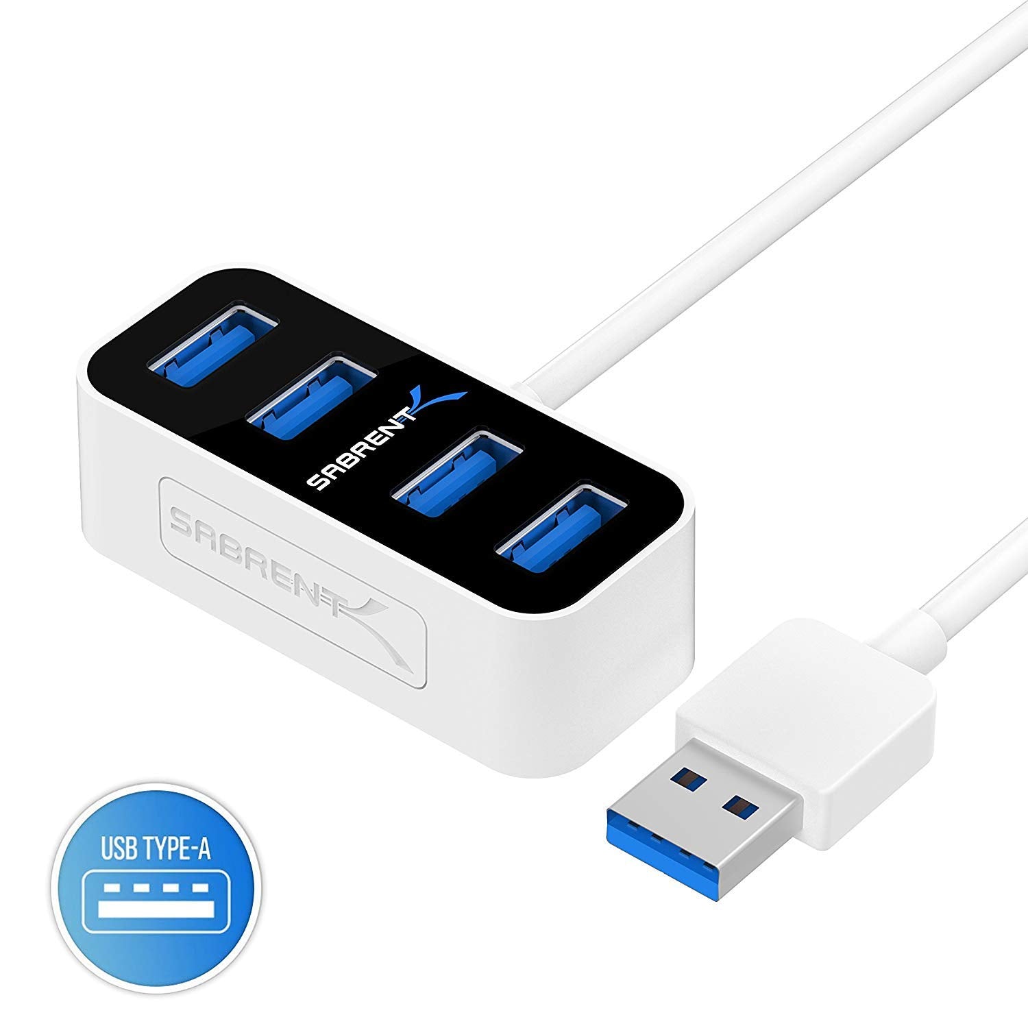 4 Port Mini USB 3.0 Hub