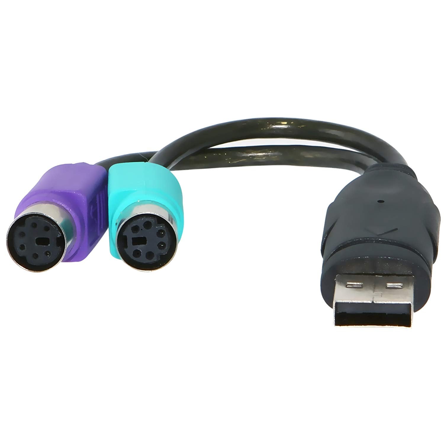 USB to Dual PS/2 Cable