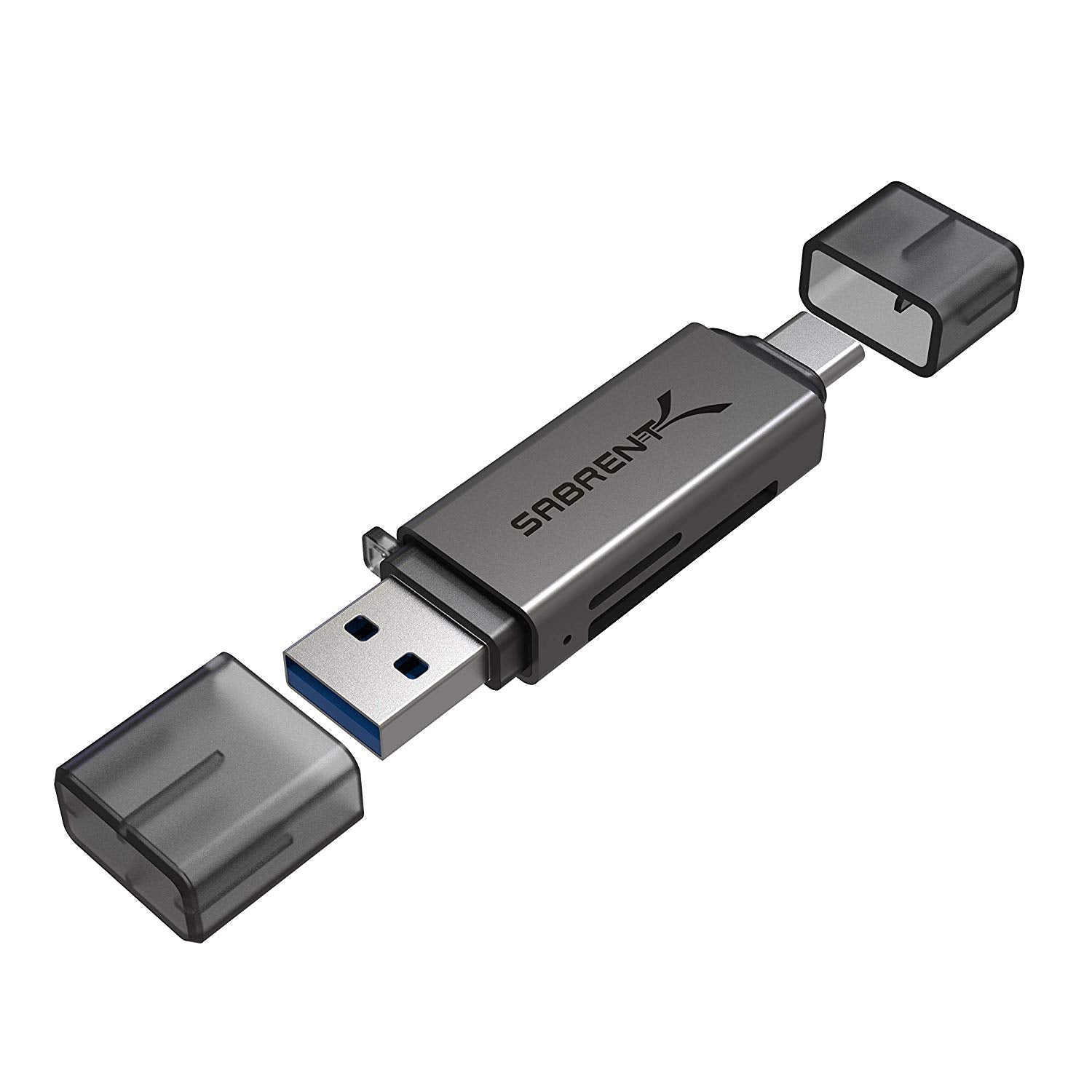 USB 3.0 and USB Type-C OTG Card Reader