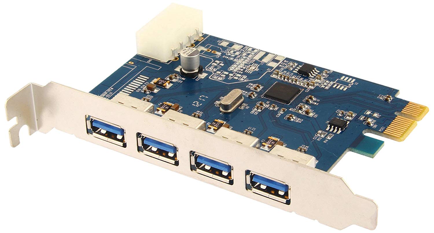 USB 3.0 4-Port PCI Express Card