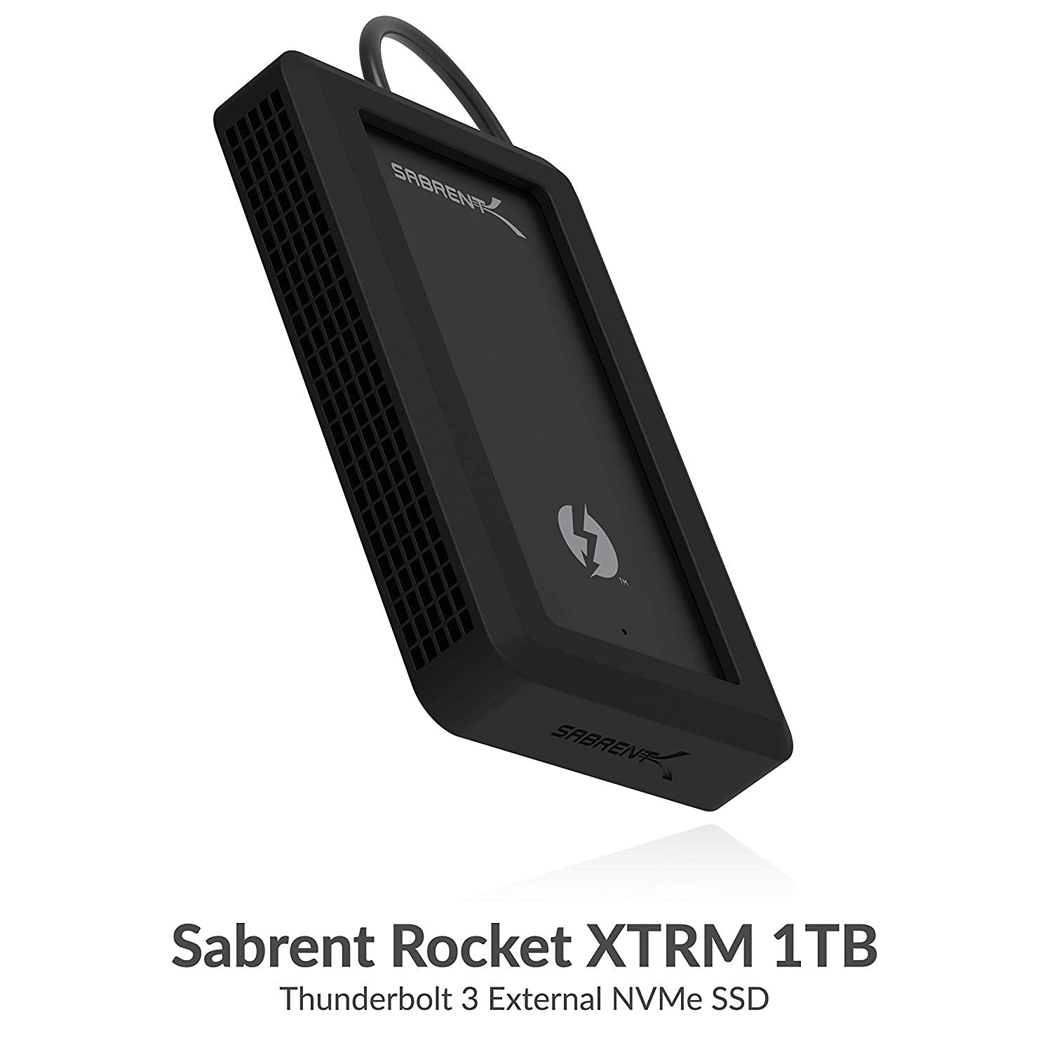 Sabrent Rocket XTRM 1TB Thunderbolt 3 External NVMe SSD with Bumper Guard(TH-P1TB)