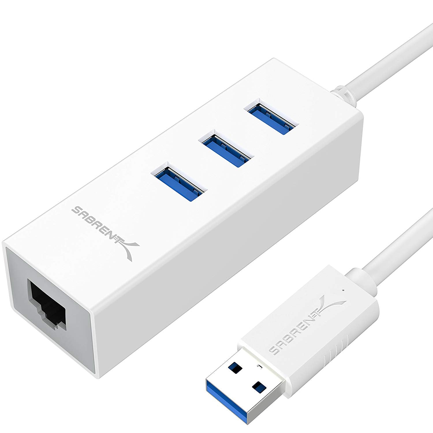 3 Port USB 3.0 and RJ45 10/100/1000 Gigabit Ethernet Port