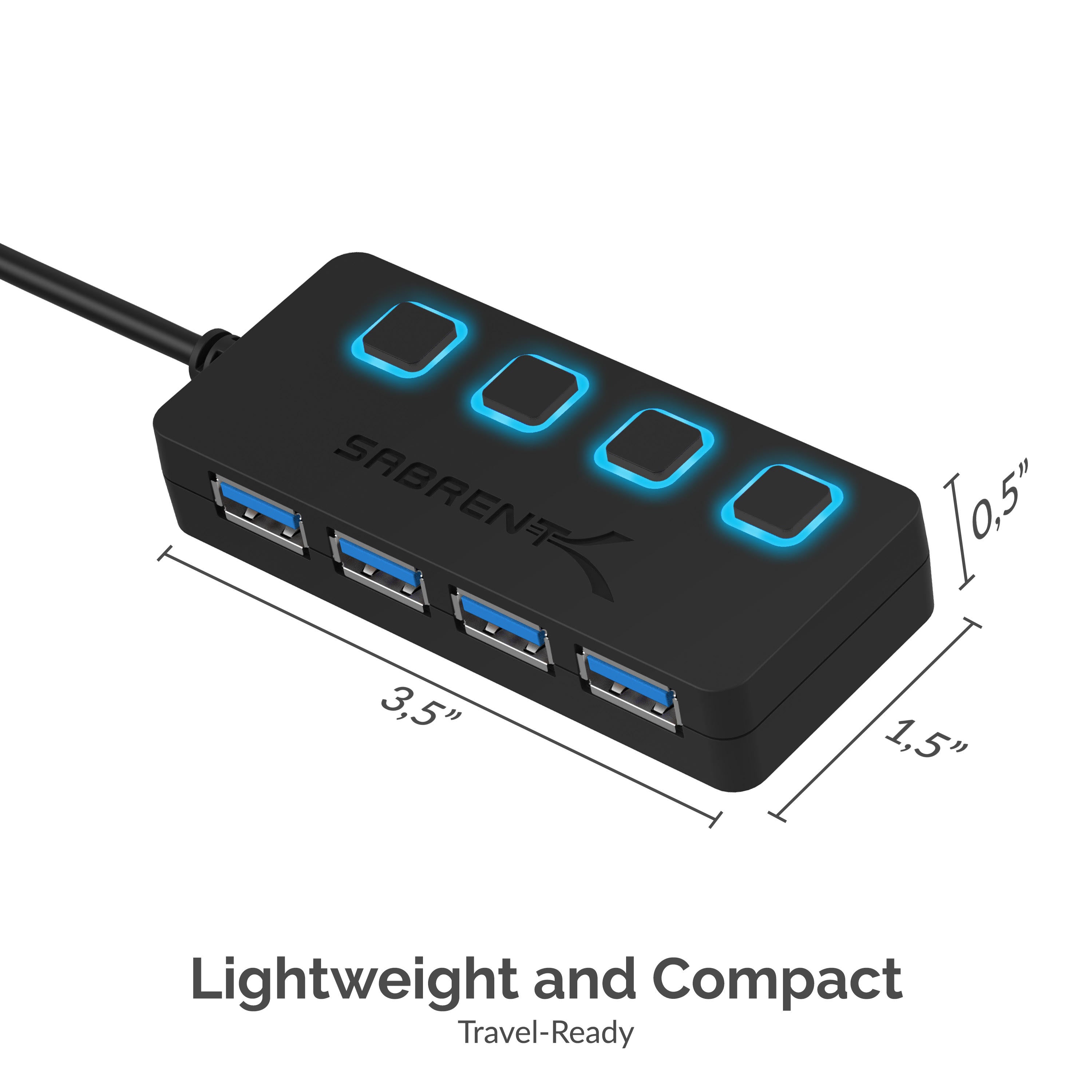 4 Port USB 3.0 Hub