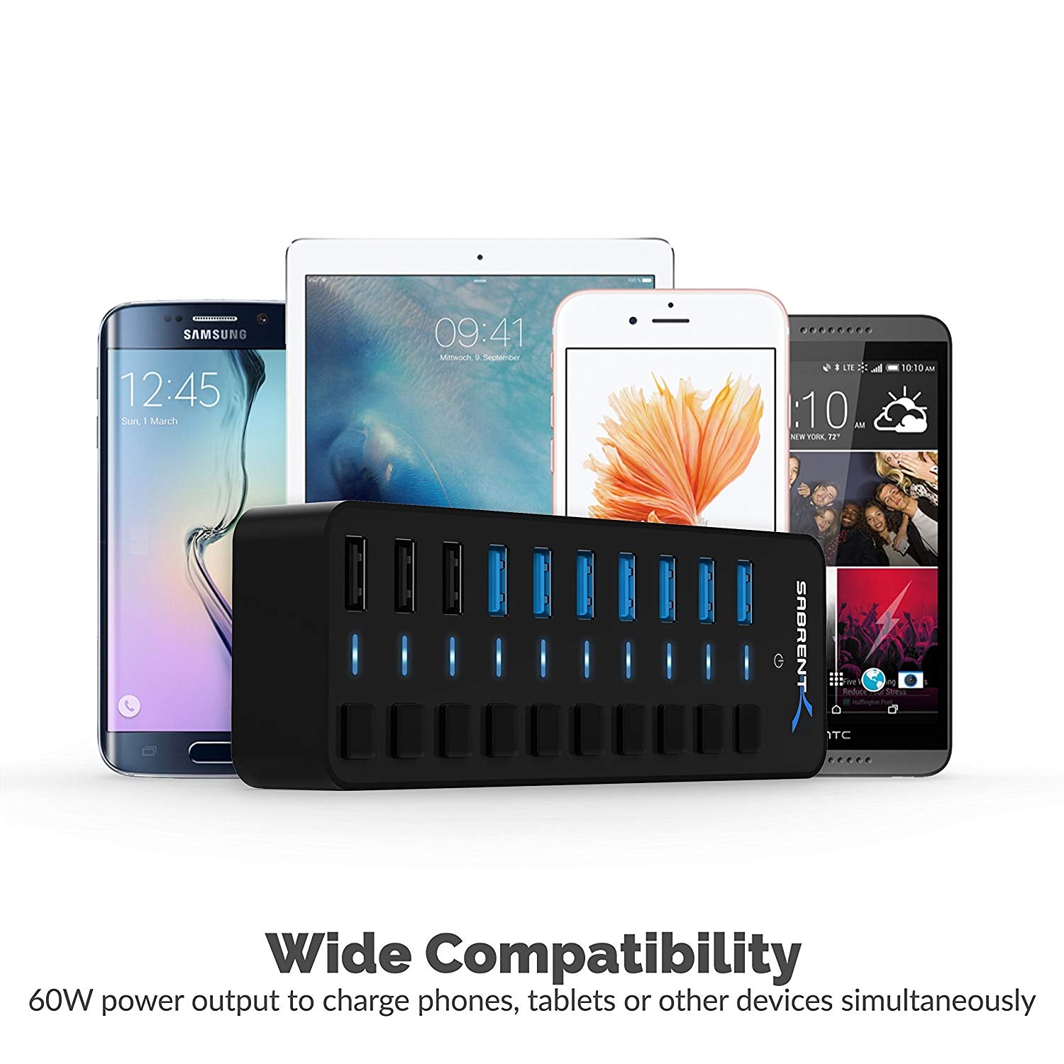 USB 3.0 Hub With Power Switches