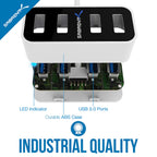 4 Port Mini USB 3.0 Hub