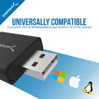 USB Aluminum External Stereo Sound Adapter