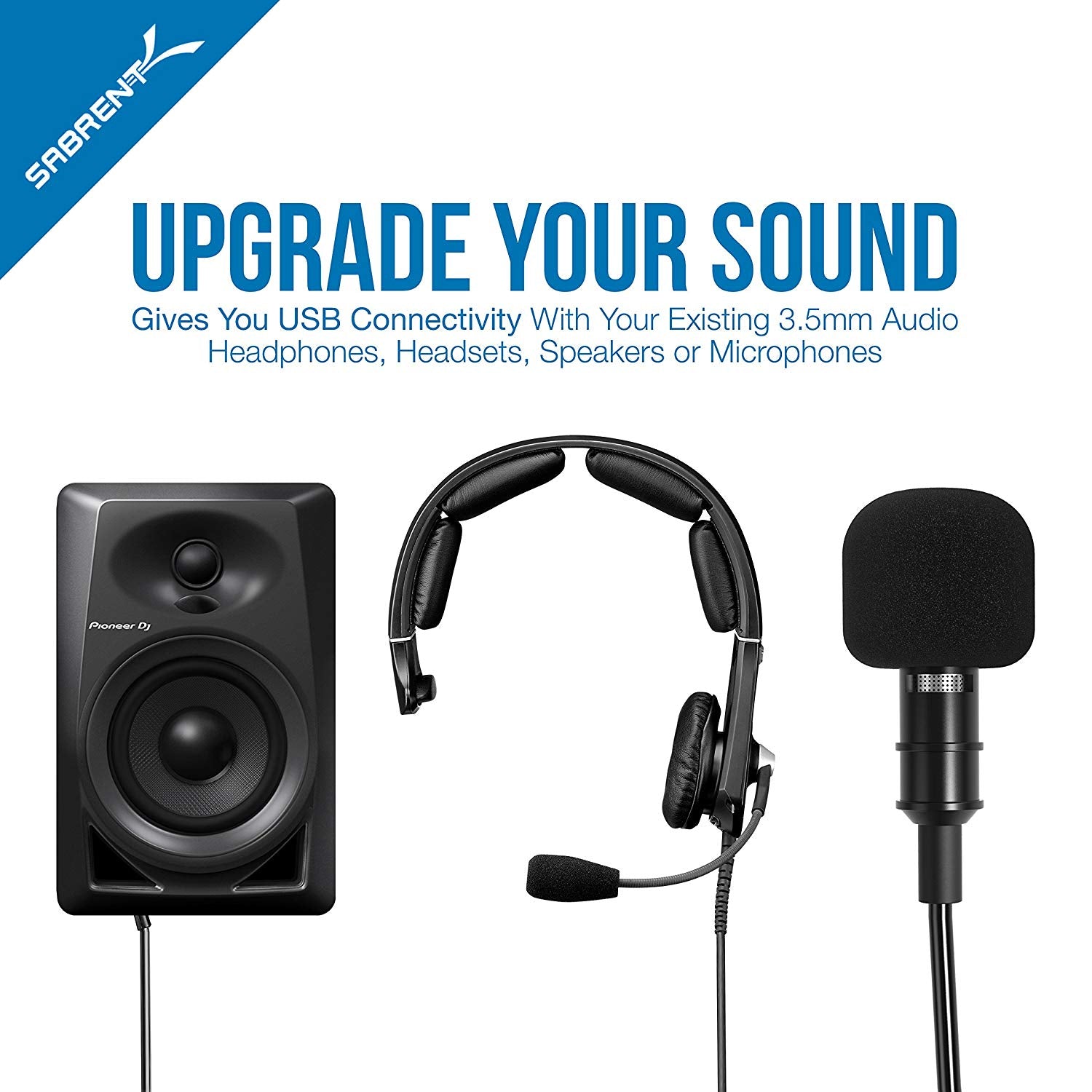 USB Aluminum External 3D Stereo Sound Adapter
