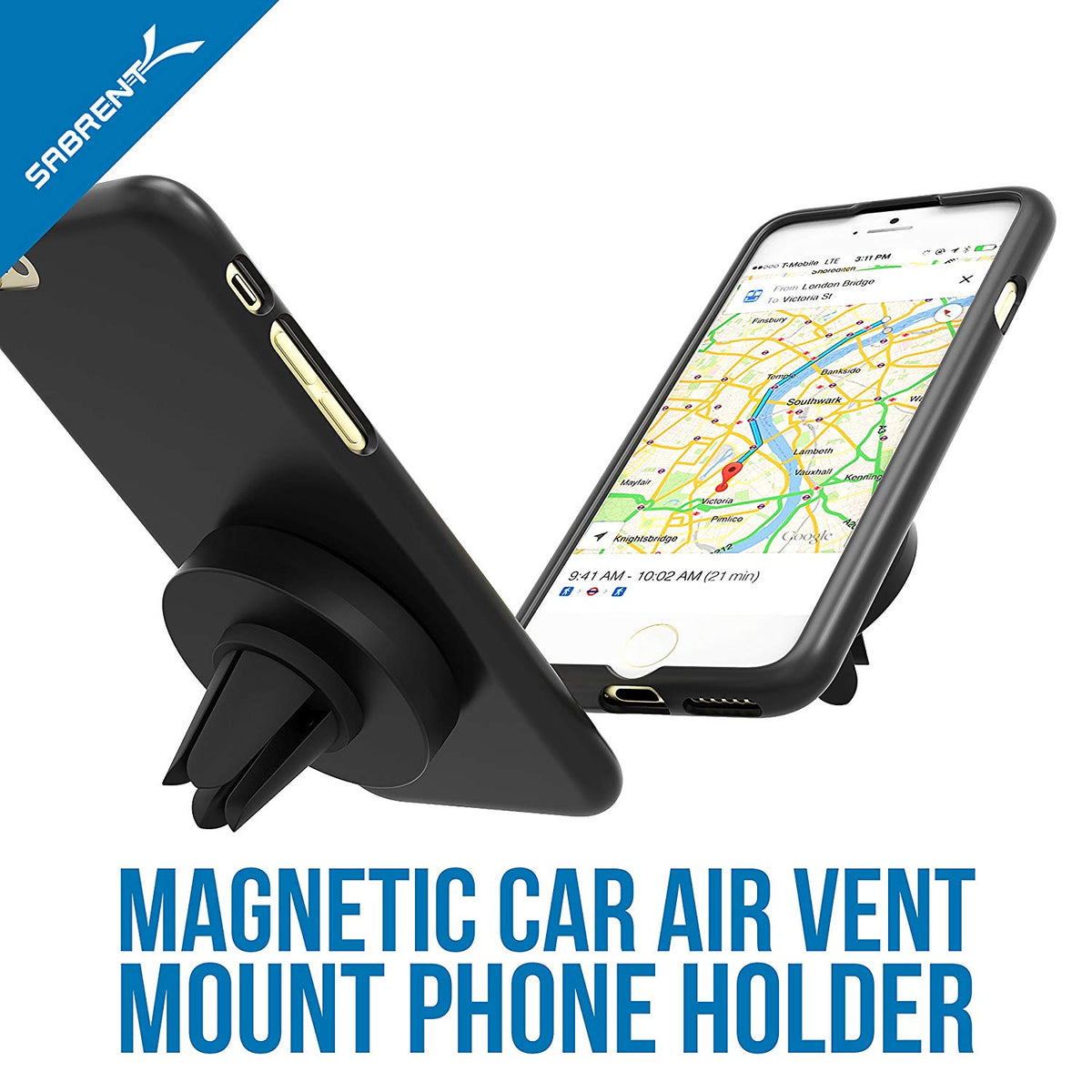 Air Vent Magnetic Universal Car Mount Holder for most Smartphones Devices