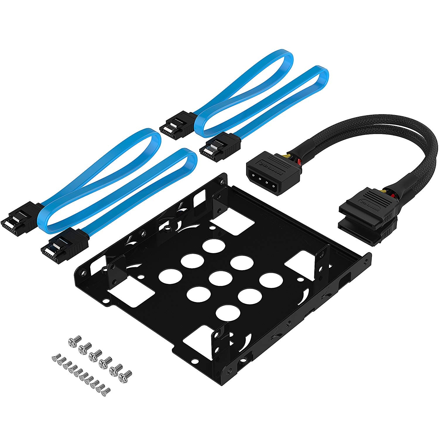 3.5-Inch to x2 SSD / 2.5-Inch Internal Hard Drive Mounting Kit