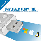 USB Aluminum External 3D Stereo Sound Adapter