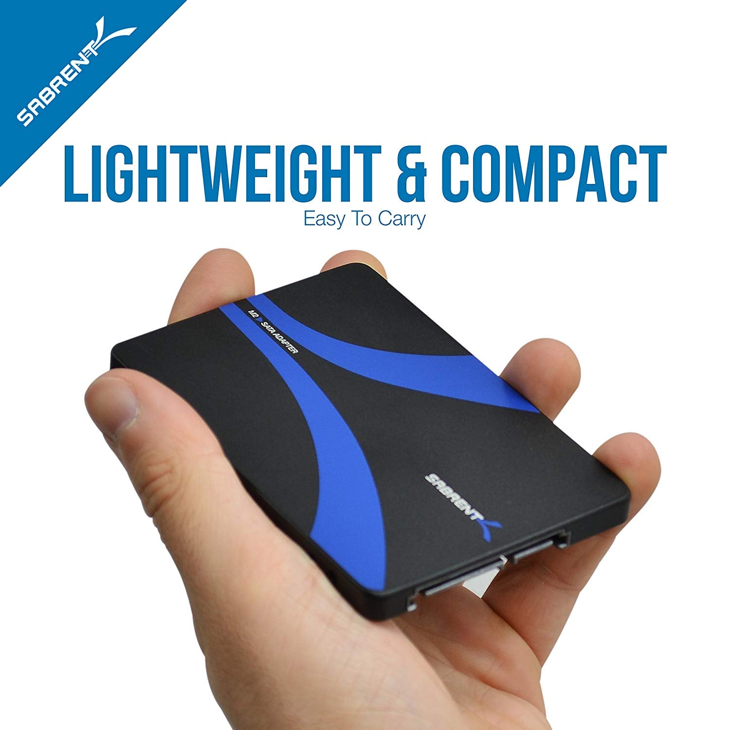 M.2 SSD to 2.5" SATA III Aluminum Enclosure Adapter