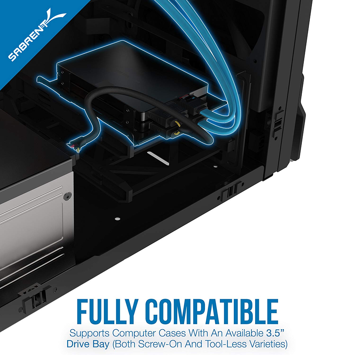 3.5-Inch to x2 SSD / 2.5-Inch Internal Hard Drive Mounting Kit