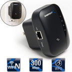 Wi-Fi Repeater and Range Extender 300mbps 2.4GHZ 801.11N Wall Plug Version