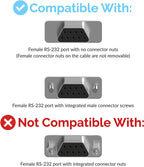 USB 2.0 To Serial DB9 Male (9 Pin) RS232 Cable Adapter