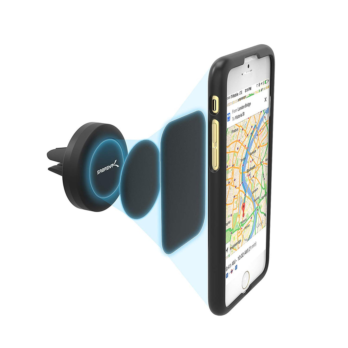 Air Vent Magnetic Universal Car Mount Holder for most Smartphones Devices