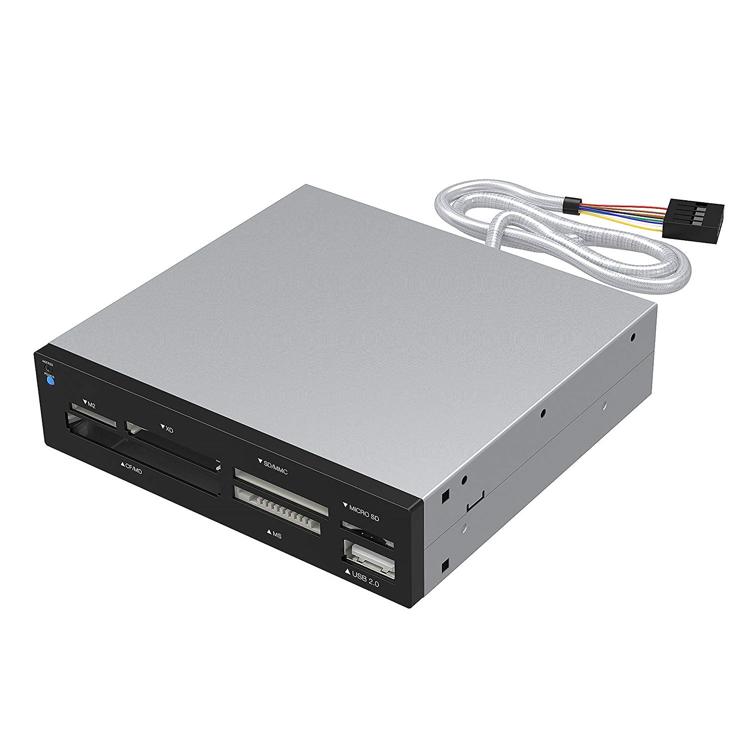 7 Slot USB 2.0 Internal Memory Card Reader