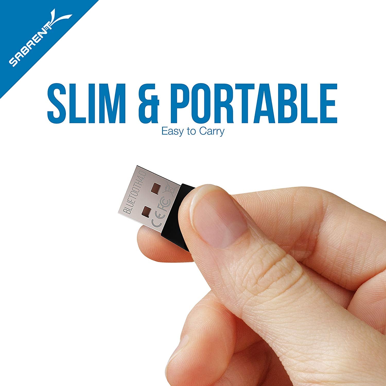 USB Bluetooth 4.0 Micro Adapter for PC [v4.0 Class 2 with Low Energy Technology]