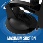 Mini Suction Cup for Standard Tripod Mount (GoPro Mount Adapter Included)