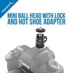 Flexible with Ball Head Bundle for standard Tripod mount gray