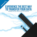 USB 3.0 to SATA Dual Bay Hard Drive Docking Station for 2.5" or 3.5" HDD, SSD