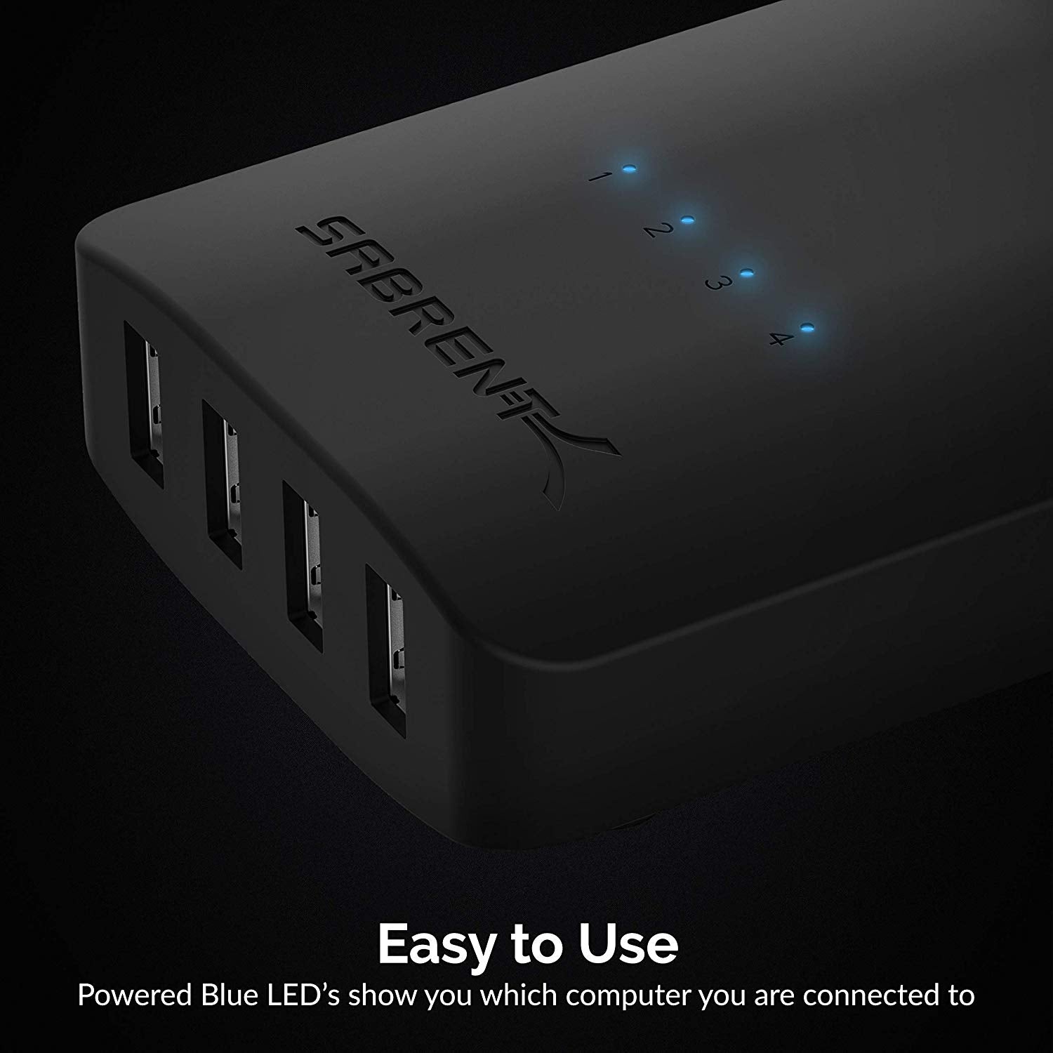 4-Way USB 2.0 Sharing Switch