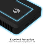 Sabrent Rocket XTRM 512GB Thunderbolt 3 External NVMe SSD with Bumper Guard (TH-P512)