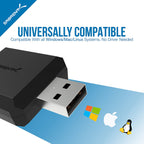 USB to 2 X 3.5mm Audio Stereo Splitter