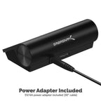 Premium 4 Port Aluminum USB 3.0 Hub (30" Cable) for iMac, MacBook, MacBook Pro, MacBook Air, Mac Mini, or Any PC [Black] 5V/4A Power Adapter Included